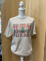 Load image into Gallery viewer, Holly Jolly With Stripes on Sand
