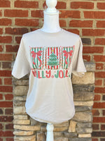 Load image into Gallery viewer, Holly Jolly With Stripes on Sand
