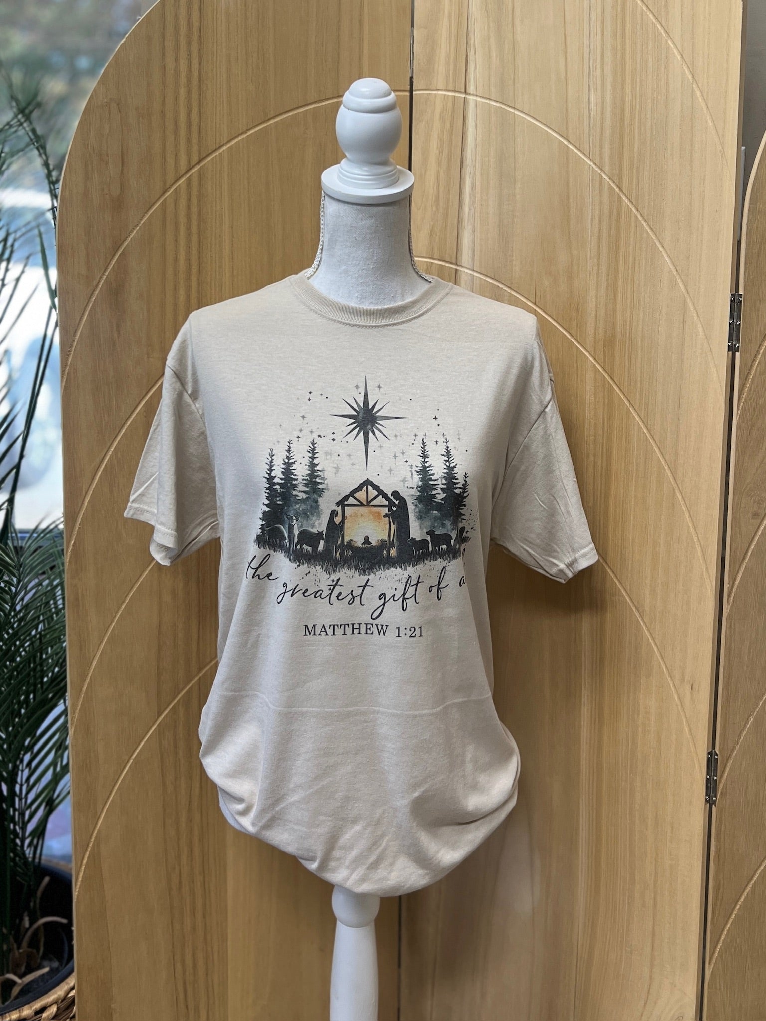 The Greatest Gift Of All Nativity on Sand