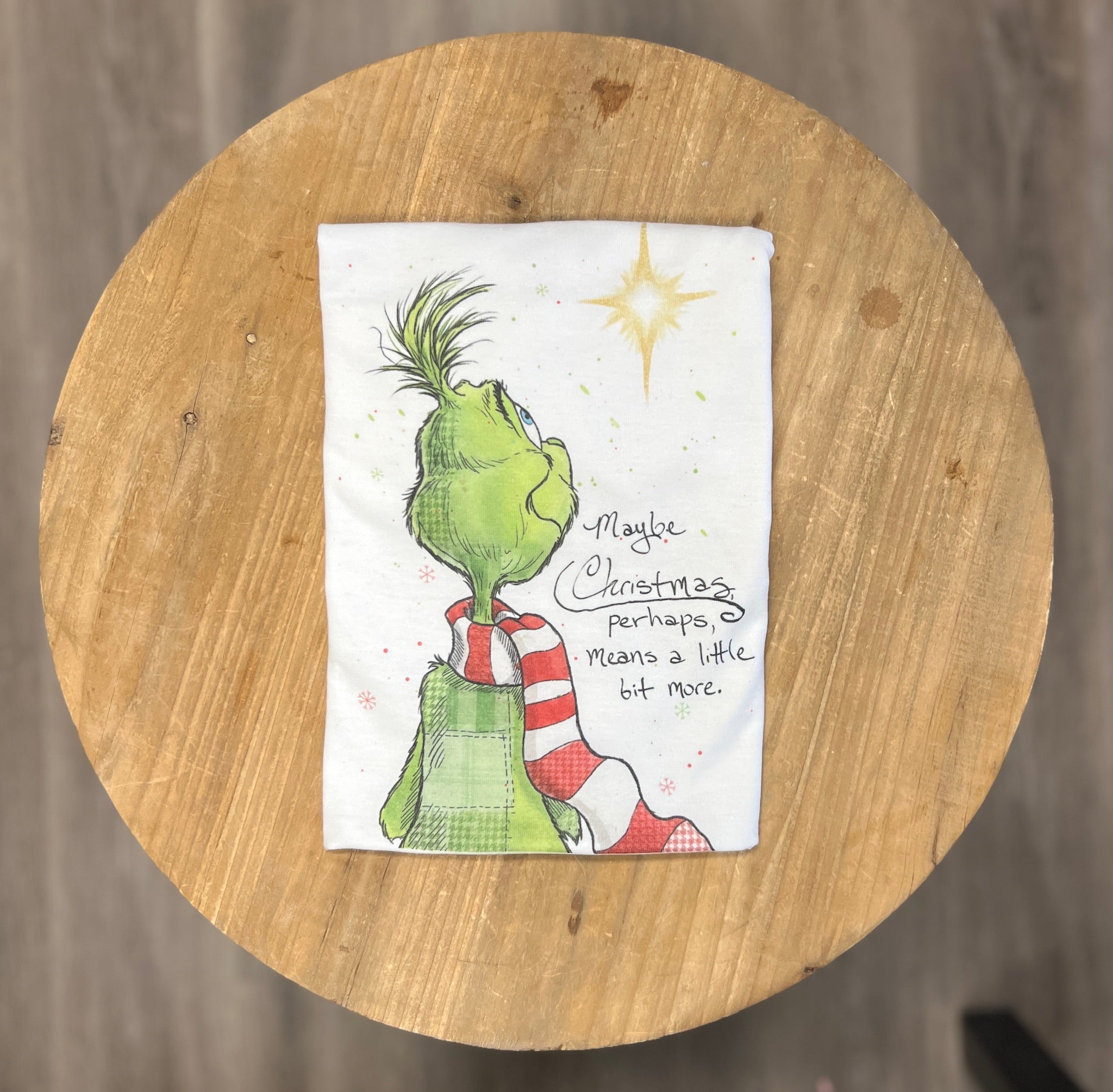 Maybe Christmas Means A Little Bit More on White