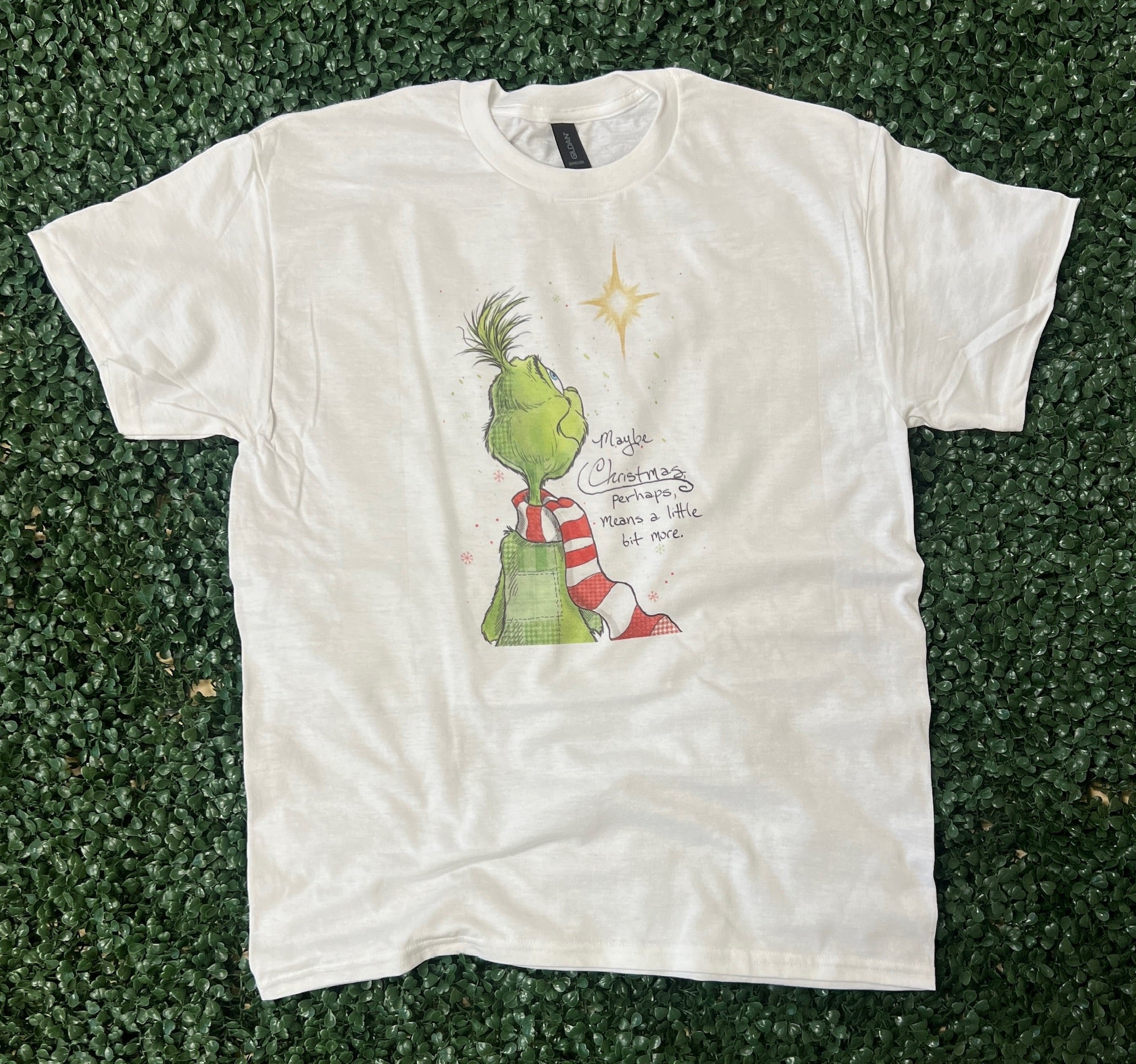 Maybe Christmas Means A Little Bit More on White