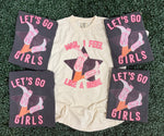 Load image into Gallery viewer, Let's Go Girls Bachelorette Set on Comfort Colors
