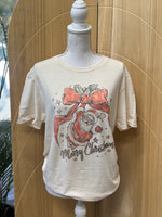 Load image into Gallery viewer, Merry Christmas Vintage Santa on Cream
