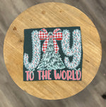 Load image into Gallery viewer, Joy To The World on Comfort Colors (Shown on Blue Spruce)
