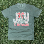 Load image into Gallery viewer, Joy To The World on Comfort Colors (Shown on Blue Spruce)
