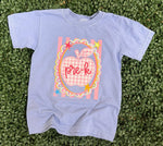 Load image into Gallery viewer, Preppy Apple Grade Level Tees on Comfort Colors

