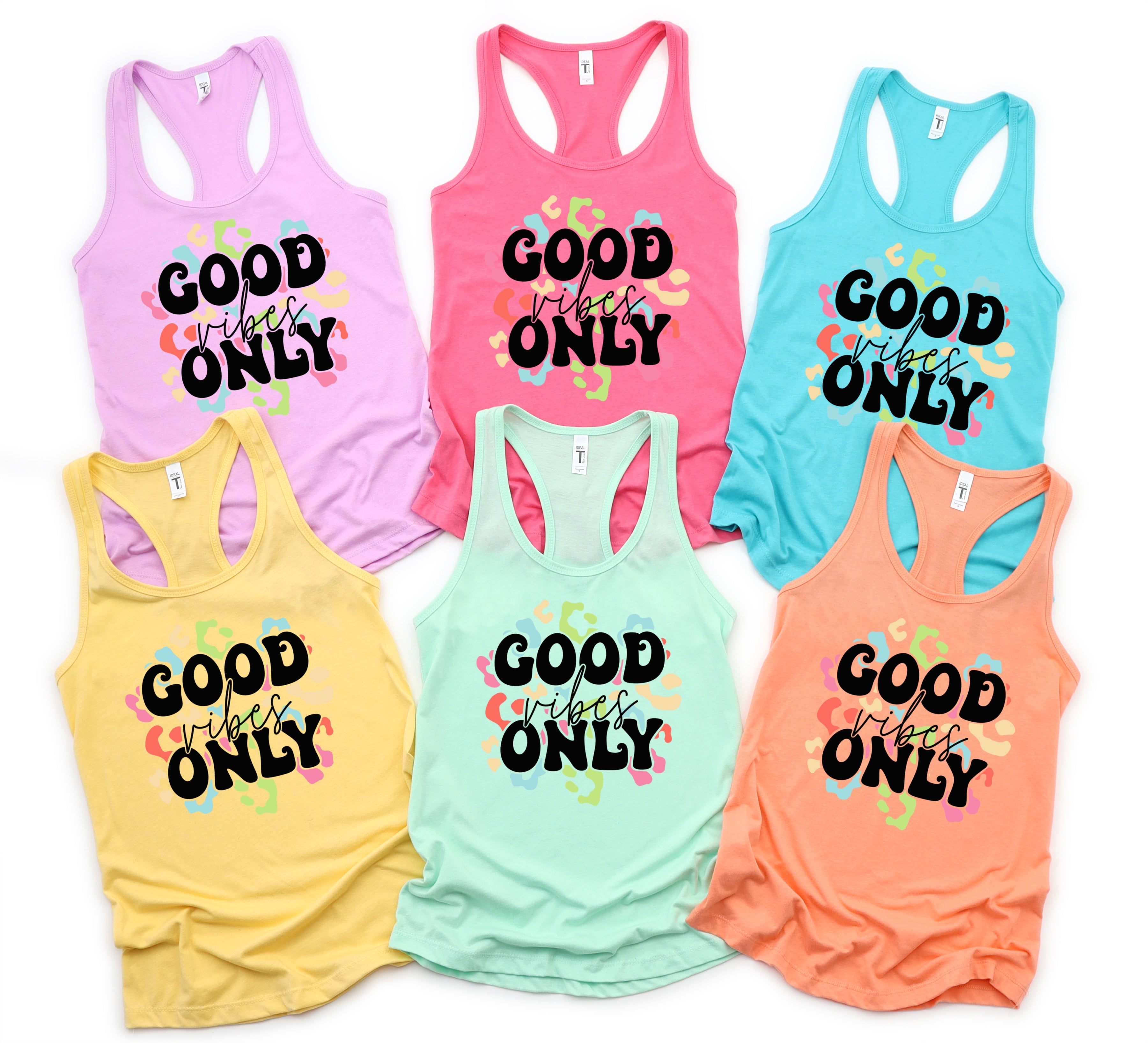 Summer Tanks: Good Vibes Only