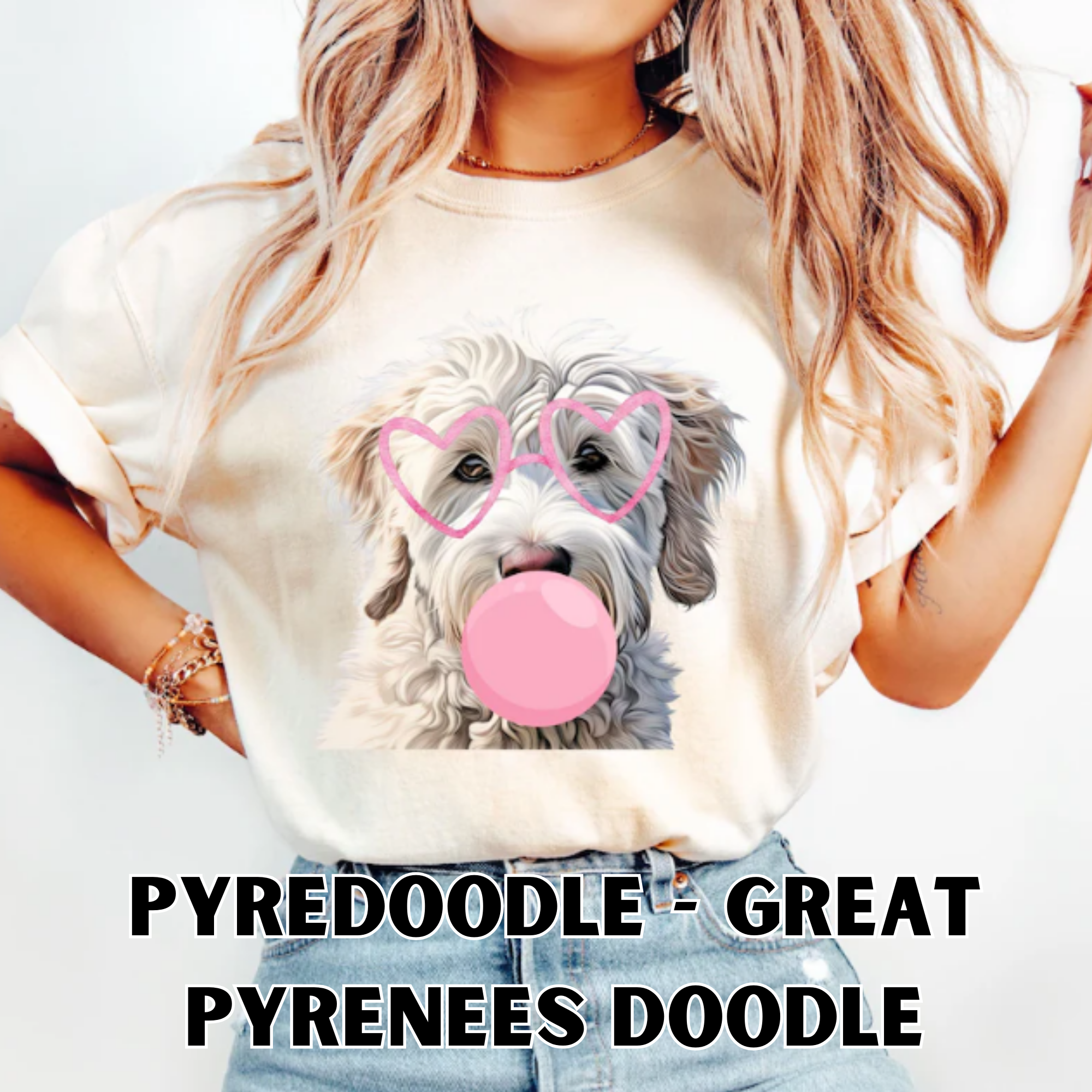 BubbleGum Dog: Pyredoodle - Great Pyrenees Doodle