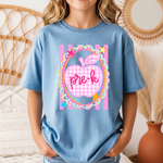 Load image into Gallery viewer, Preppy Apple Grade Level Tees on Comfort Colors
