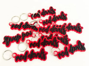 Red Devils Keychain