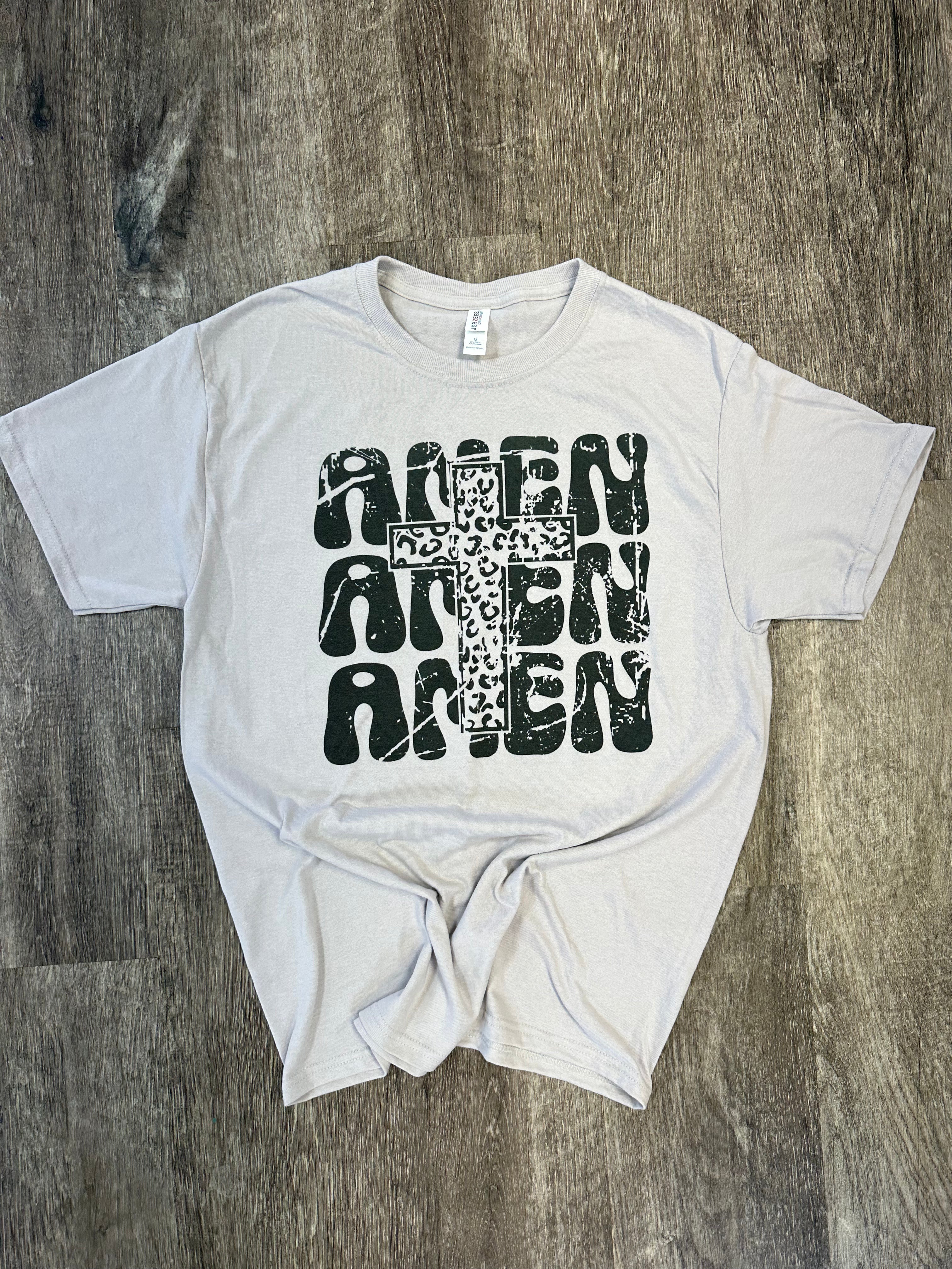 Amen Stack with Cross