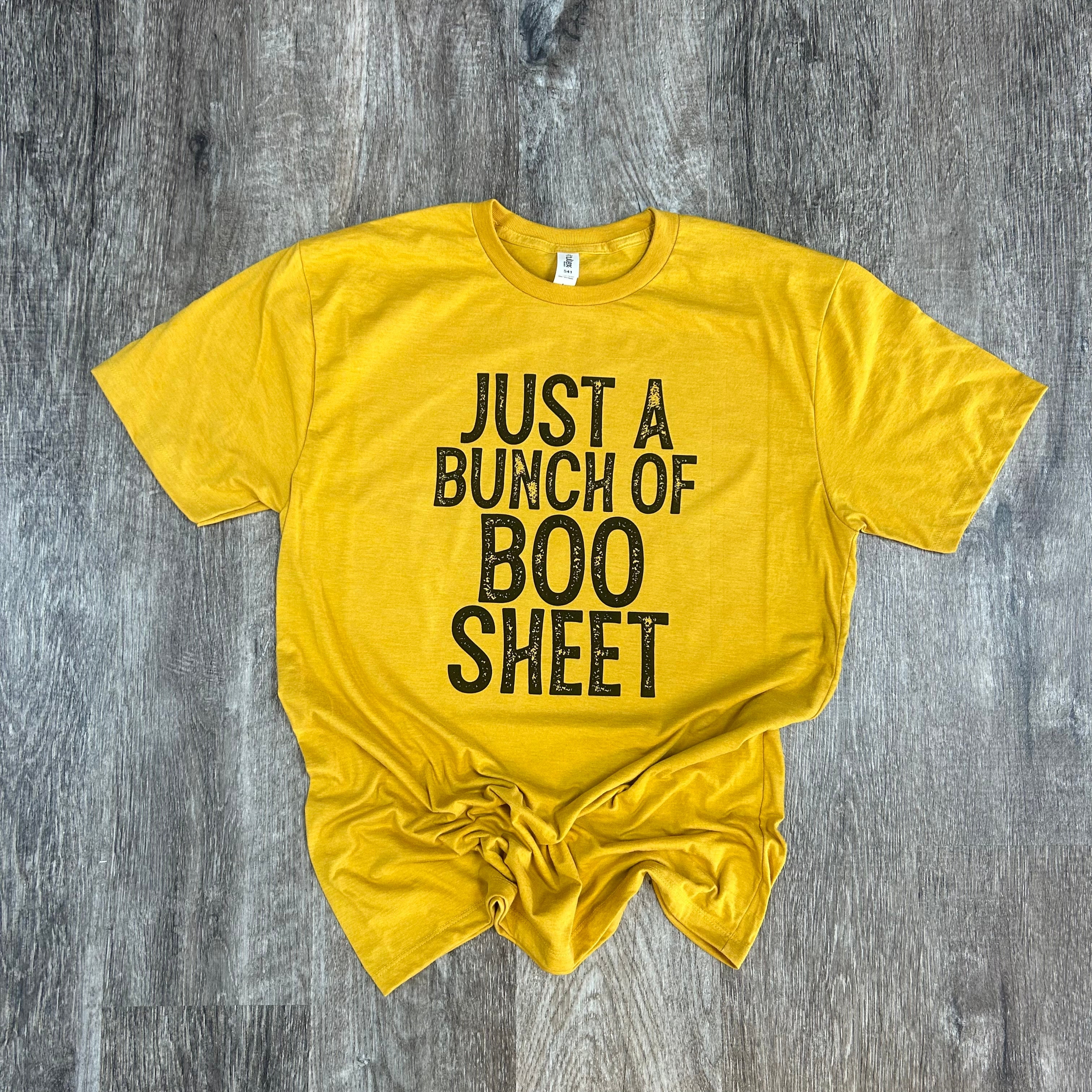 Just A Bunch of Boo Sheet