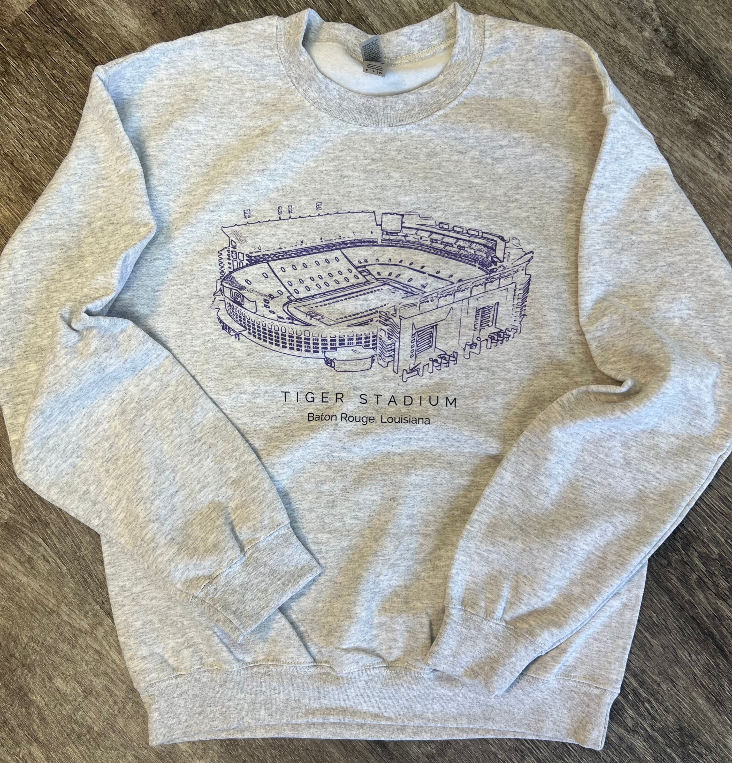 Stadium Sweatshirts - Tiger Stadium Baton Rouge