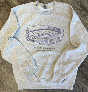 Stadium Sweatshirts - Tiger Stadium Baton Rouge