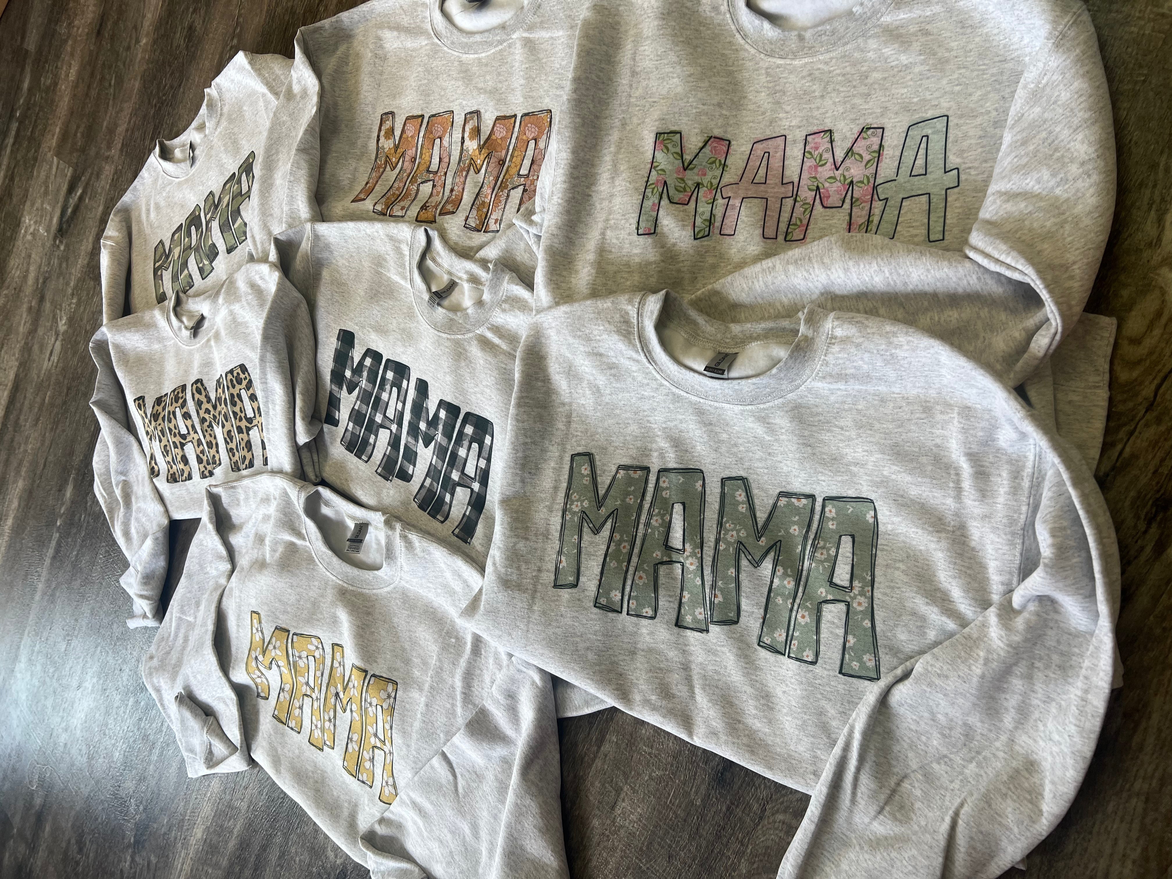 Custom sales name sweatshirts