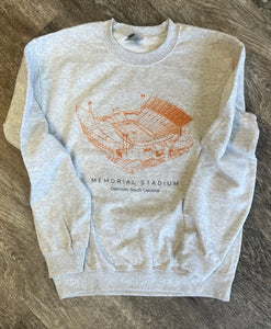 Stadium Sweatshirts - Memorial Stadium Clemson