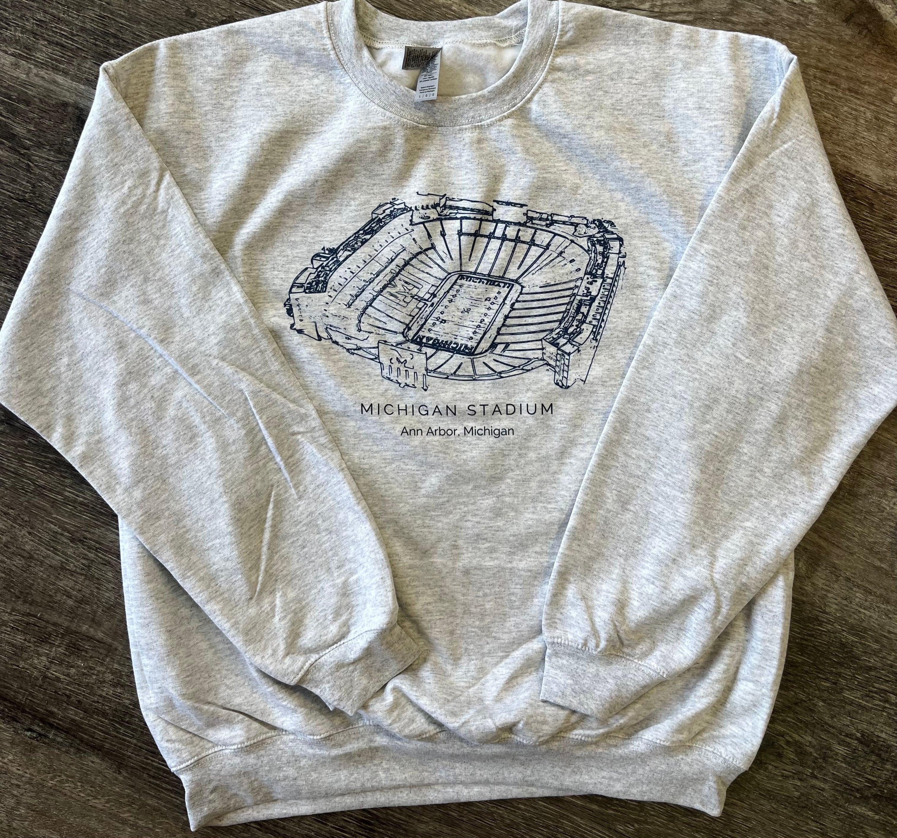 Stadium Sweatshirts - Michigan Stadium