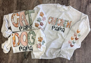 Custom Animal Mama Sweatshirts