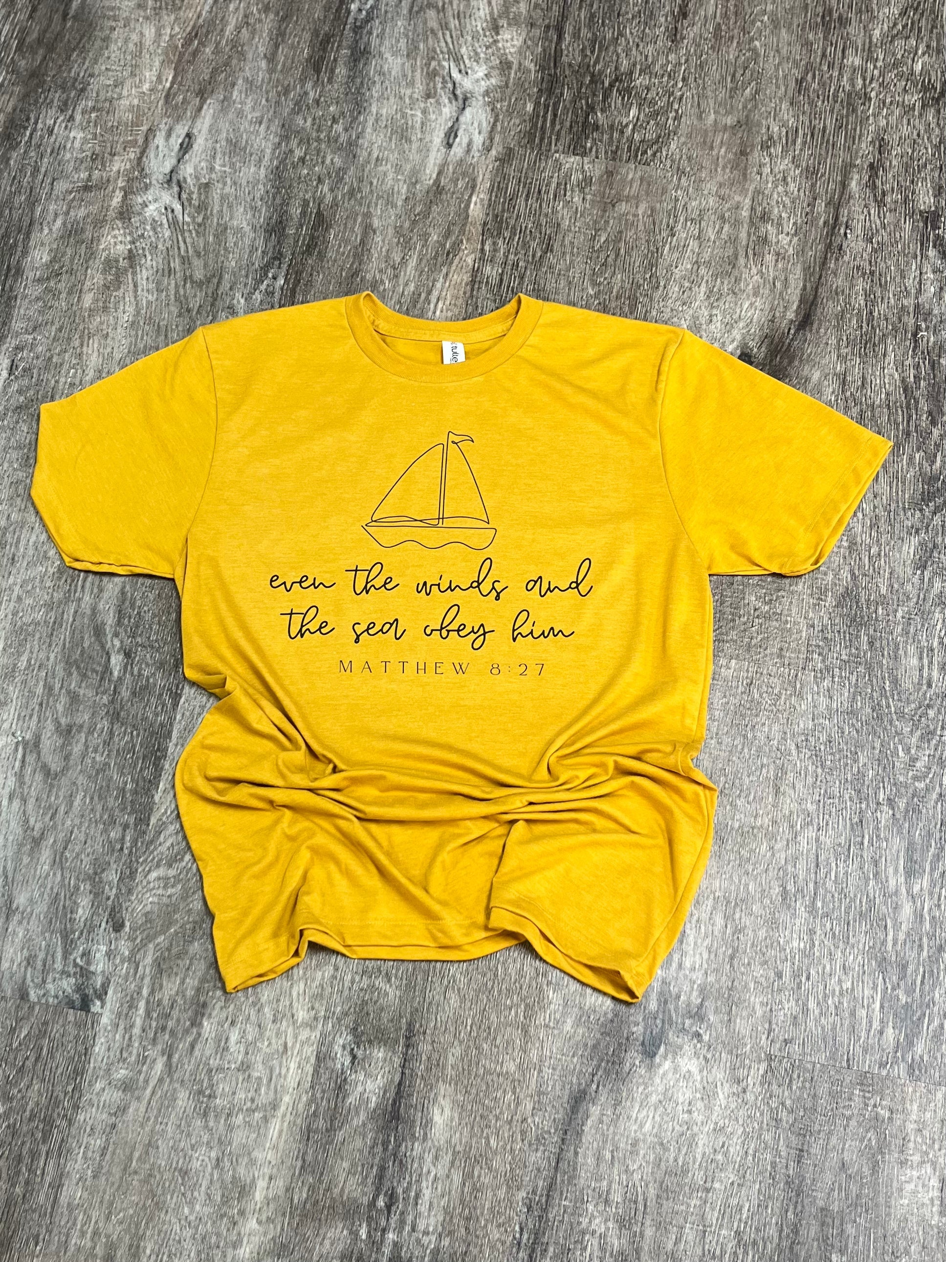 Even The Winds and The Sea Obey Him