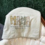 Load image into Gallery viewer, Customizable Mothers Day Blankets with KID NAMES
