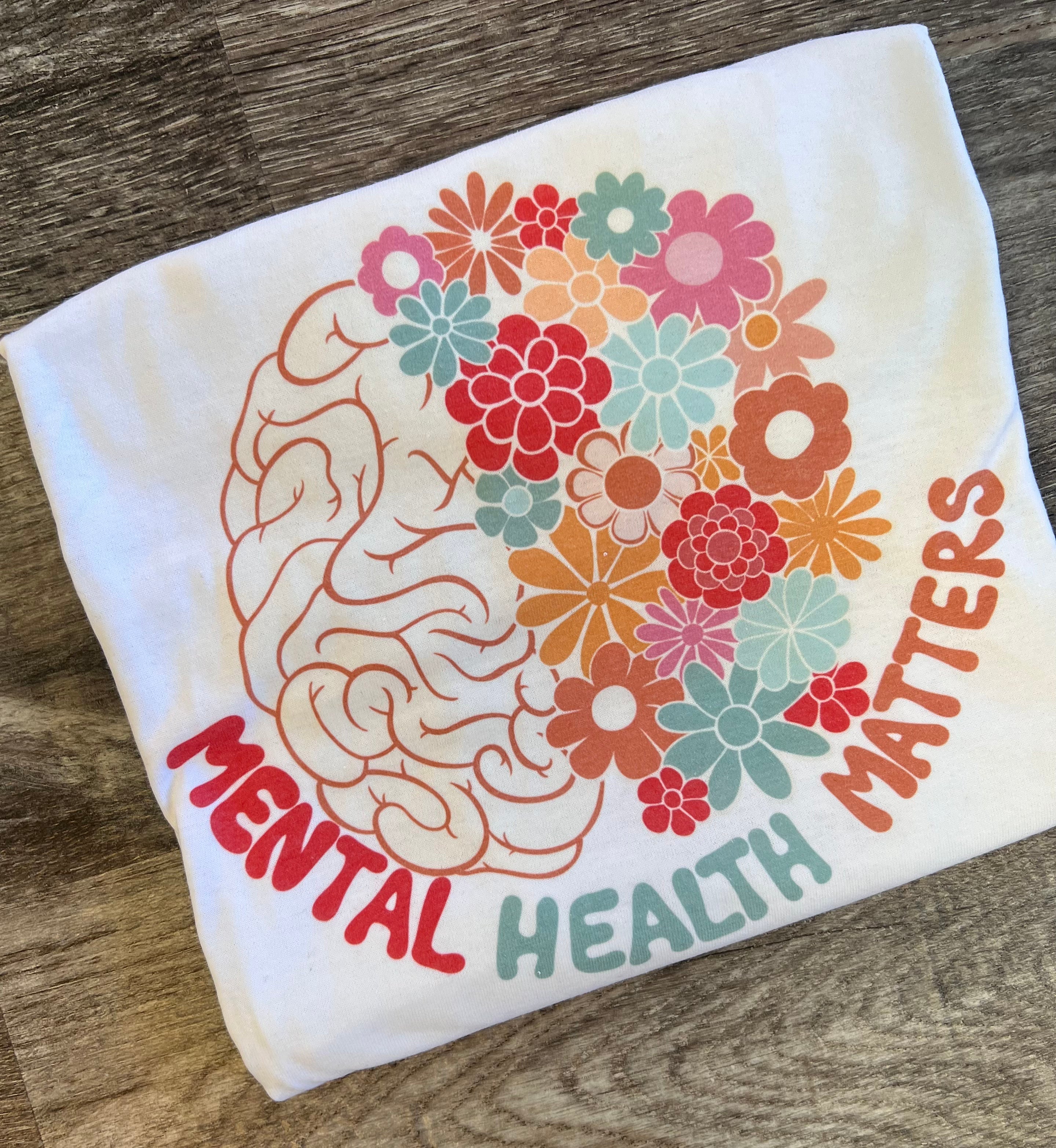 Mental Health Matters Bright Colors