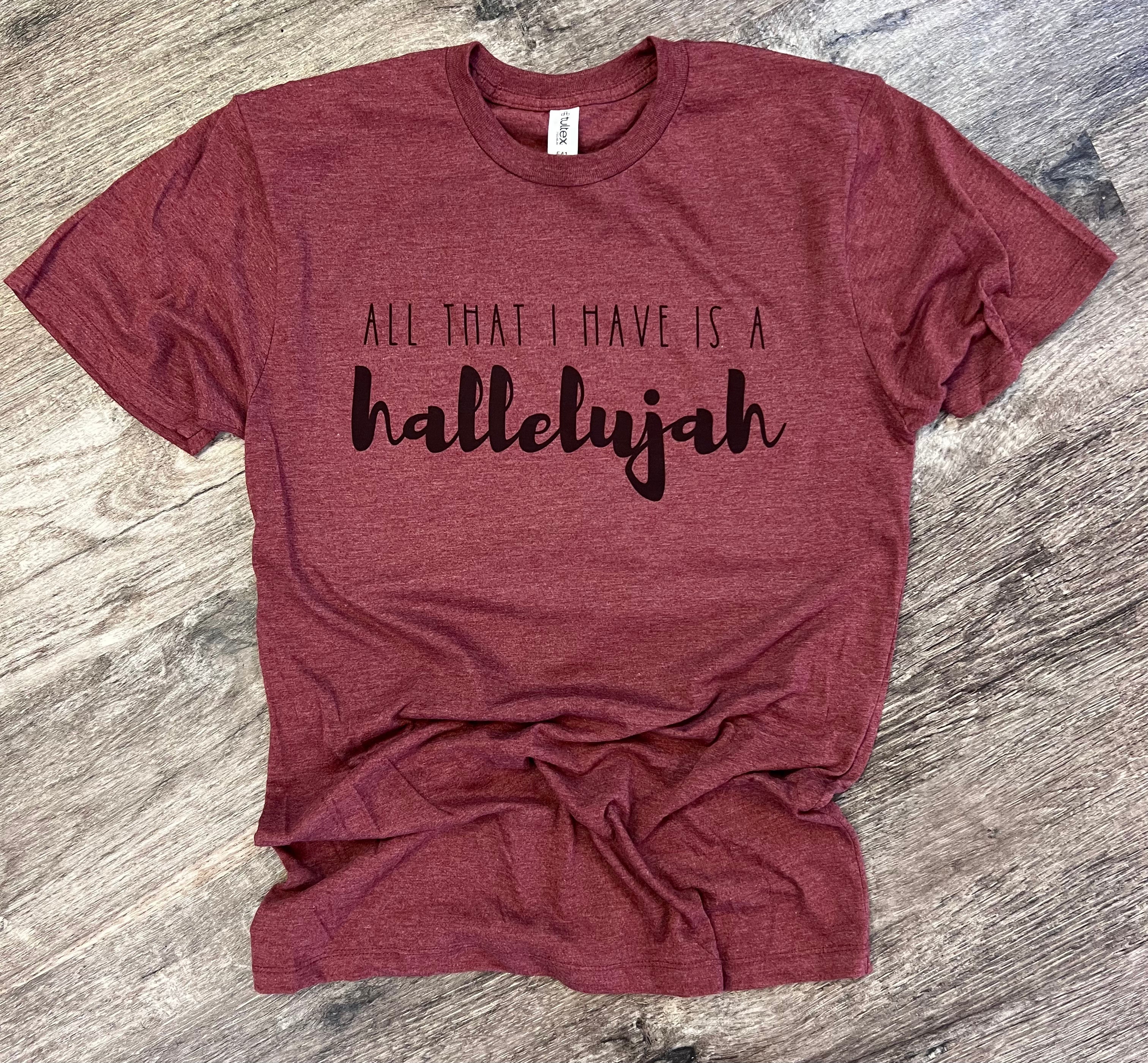 All That I Have is a Hallelujah