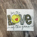 Load image into Gallery viewer, Tennis: For The Love Of The Game Leopard
