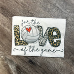 Load image into Gallery viewer, Volleyball: For The Love Of The Game Leopard
