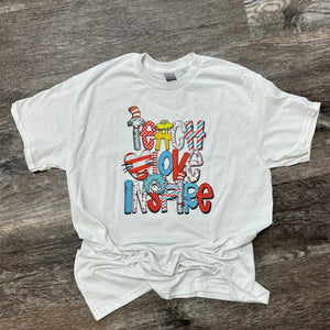 Teach Love Inspire - Red White Blue