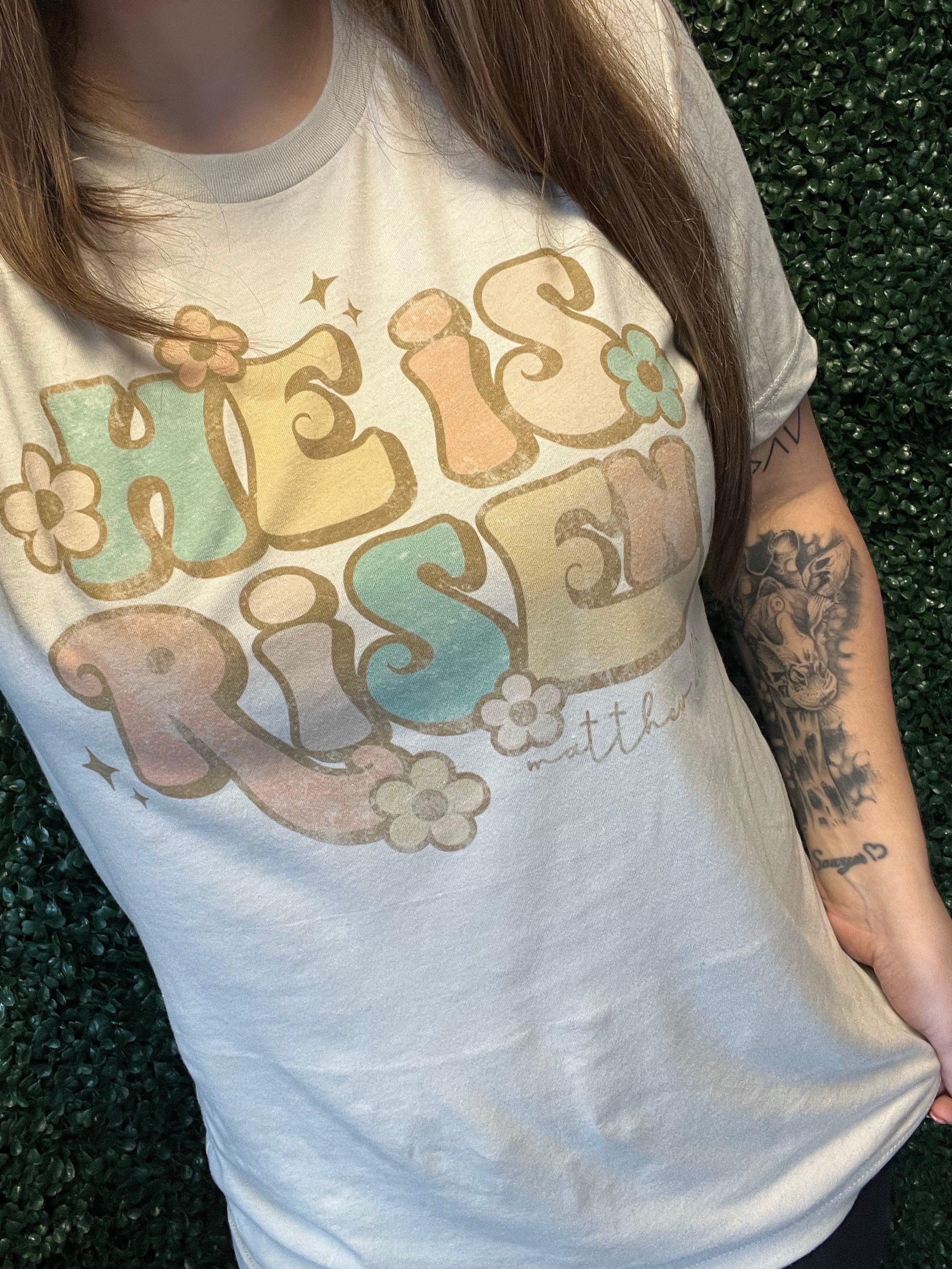 He Is Risen Retro