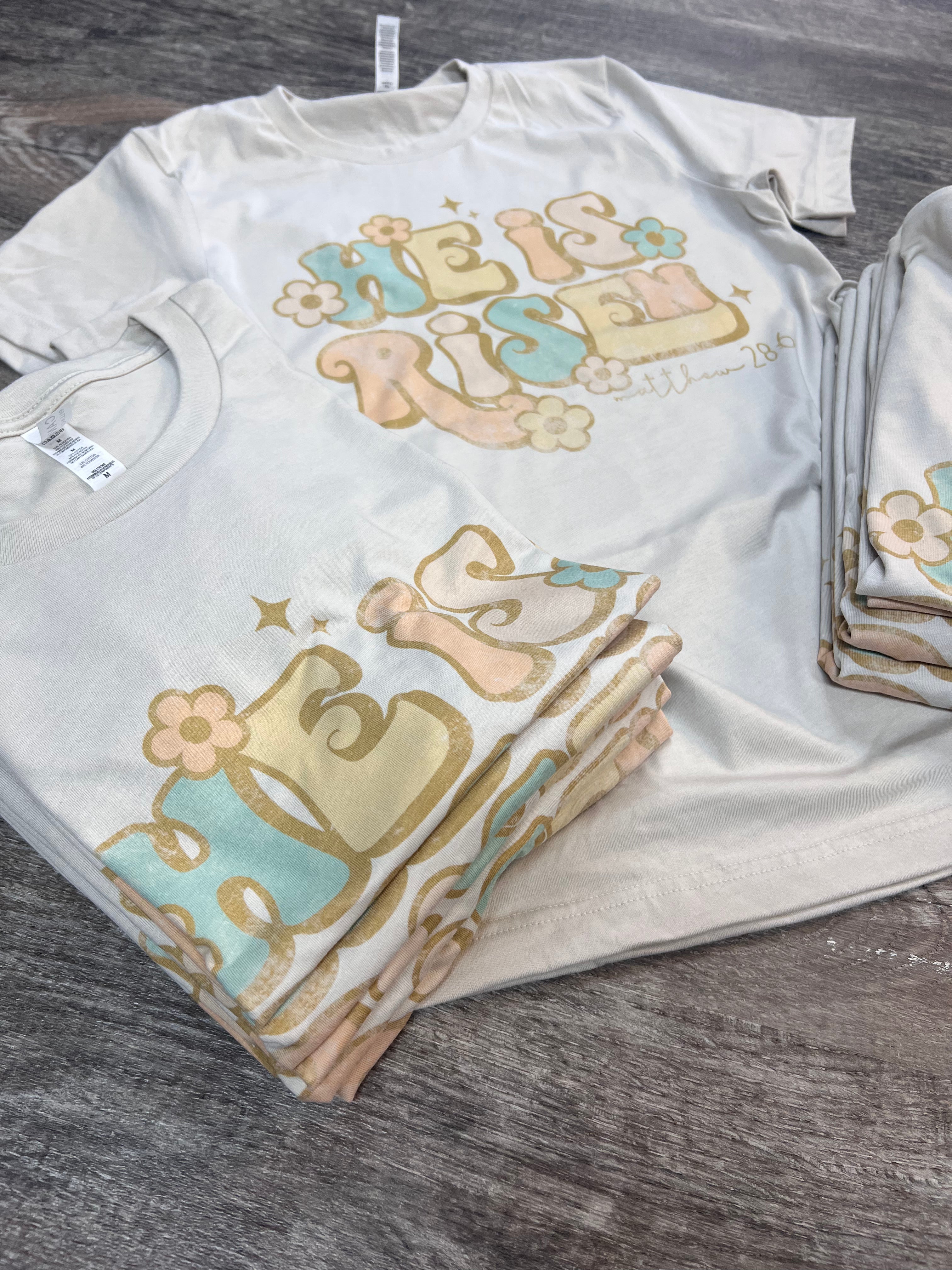 He Is Risen Retro