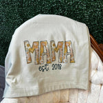 Load image into Gallery viewer, Customizable Mothers Day Blankets with KID NAMES
