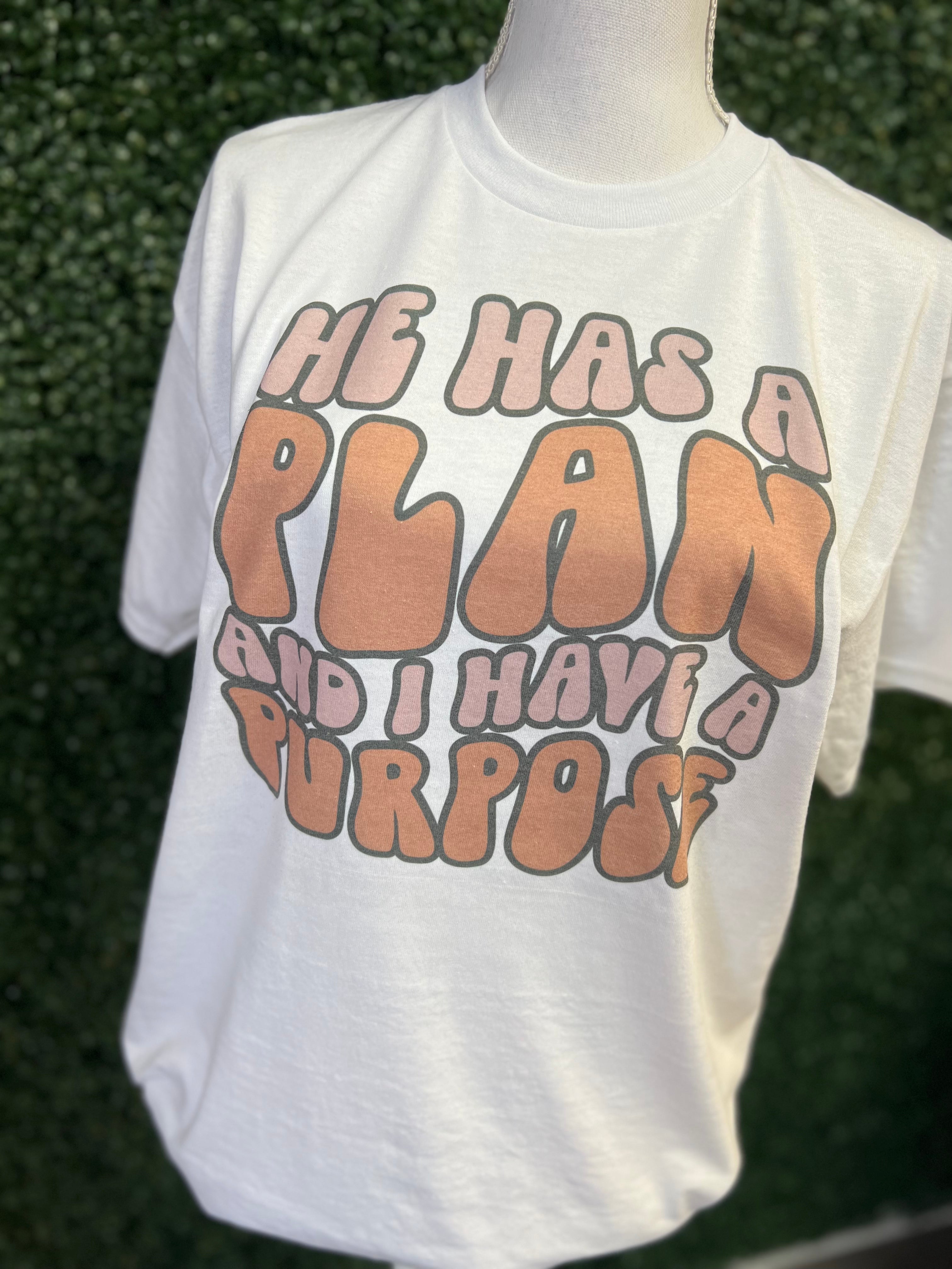 He Has A Plan And I Have A Purpose